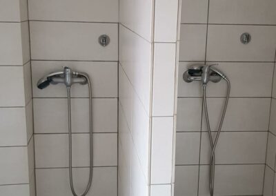Ubytovna Milovice - Pod Liškami - levné ubytování - sprchy